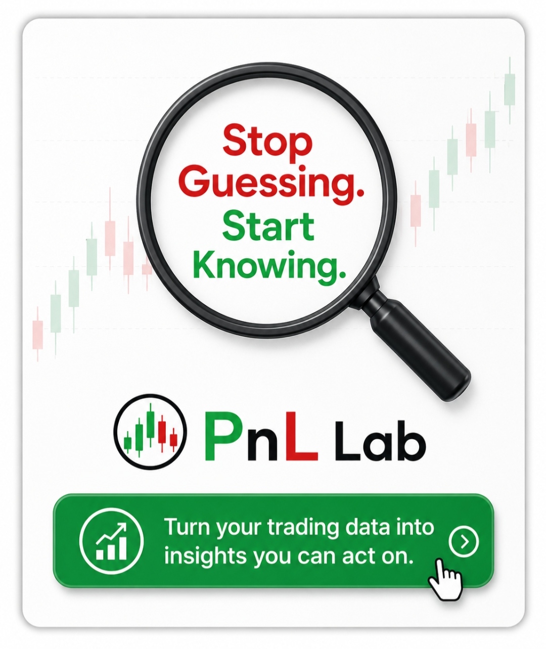 Stop Guessing. Start Knowing. — Turn your trading data into insights you can act on